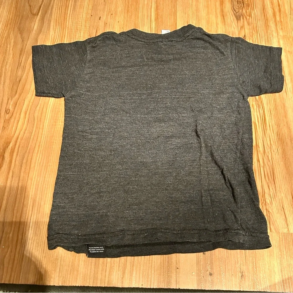 Whistle & Flute Milestone Charcoal Kids Tee Four Graphic Size 4 Birthday Shirt
